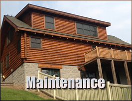  Hobbsville, North Carolina Log Home Maintenance